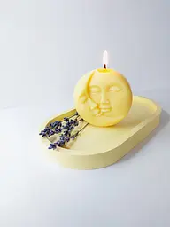 Набір Svich Shop Свічка Svich Shop Сонце-місяць і підставка - мініатюра 3