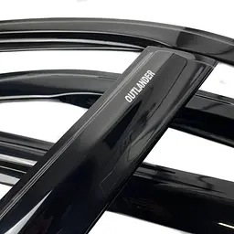 Дефлектори вікон вітровики Acrylic для Mitsubishi Outlander 2012-2020 Гнучкі - мініатюра 3