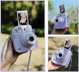 Чохол для фотоапарата Fujifilm Instax Mini 12 Фіолетовий - мініатюра 4