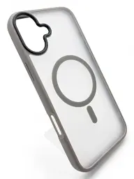 Чохол до мобільного телефона BeCover Metal Buttons Case (MagSafe) для Apple iPhone 16 Plus Gray (712095) - мініатюра 2