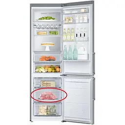 Контейнер в морозильну камеру для холодильника Samsung DA97-13472A середній 465x360x225 мм