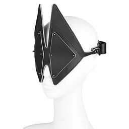 Маска на очі Lockink Vixen Blindfold чорний - мініатюра 3