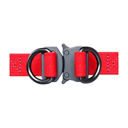 Шлея для собак WAUDOG Waterproof з QR-паспортом XS Ш 15 мм Д 30-39 см червона (27633) - мініатюра 3