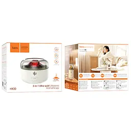 Зволожувач повітря Hoco HX30 Ultrasonic aromatherapy 160ml White - мініатюра 6
