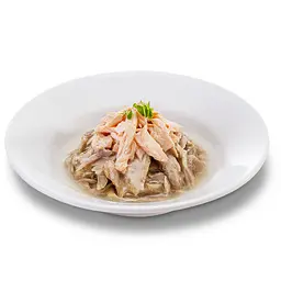 Вологий корм для котів Cherie Signature Gravy Mix Tuna&Wild Salmon, зі шматочками тунця та лосося у соусі, 80 г (CHS14302) - мініатюра 2