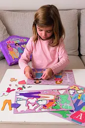 Комплект магнітів Apli Kids Мода (17201) - мініатюра 2