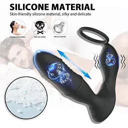 Масажер простати - Erospace Men’s Play Thrusting Prostate Massager APP Controlled B5 - мініатюра 6