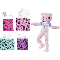 Лялька Barbie Cutie Reveal М'які та пухнасті, в костюмі ведмежа (HKR04) - мініатюра 3