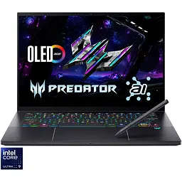 Ноутбук Acer Predator Triton 14 AI PT14-52T-909D Ultra 9 288V la 51GHz,8K,сенсорний,32GB LPDDR5X,2TB