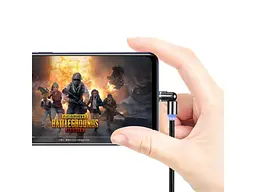 Кабель ColorWay USB-Lightning/microUSB/USB-C Magnetic Rotation 540 1m Black (CW-CBUU037-BK) - мініатюра 5