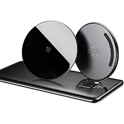 Бездротовий зарядний пристрій Baseus Simple Wireless Charger CCALL-CJK01 Black (62314808) - мініатюра 4