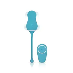 Віброяйце Cala Azul Elena Vibrating Egg 16.2 см блакитний - мініатюра 3