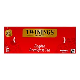 Чай чорний Twinings English breakfast в пакетиках (100 шт. х 2 г) - мініатюра 2