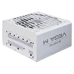 Блок живлення Chieftec Vega M 1000W ATX 3.1 80+ Gold (PPG-1000-CW) White - мініатюра 2