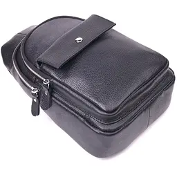 Чоловіча шкіряна сумка Vintage 17х30х9,5 см sum0022419 - мініатюра 3