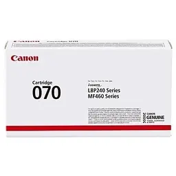 Картридж Canon 070 MF461w/463dw/465dw/LBP243dw/246dw Black (5639C002)