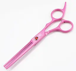 Набор парикмахерских ножниц и инструментов для Barbershop 7ел pink - мініатюра 3