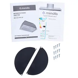 Витяжка повновбудована MINOLA HBI 5222 BL 700 LED - мініатюра 10
