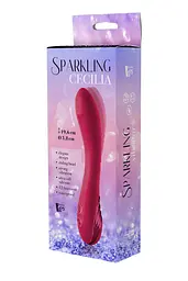 Вібратор Dreamtoys Sparkling Cecilia 20 см червоний - мініатюра 6