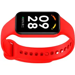 Ремінець ArmorStandart Silicone для Mi Band 8 Active / Redmi Smart Band 2 Red [ARM74003] [103399] - мініатюра 5