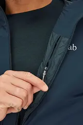 Чоловіча легка утеплена куртка Rab Xenair Alpine Light Jacket M Темно-синій - мініатюра 5