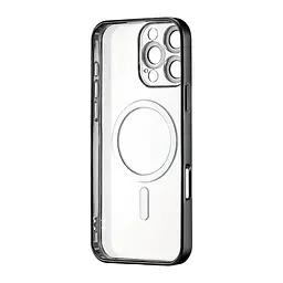 Чохол Ductil Metallic Edge with MagSafe (Protected Camera & Lens) iPhone 16 Pro Max Black - мініатюра 3