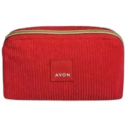 Косметичка червона з логотипом Avon