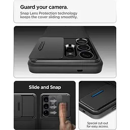 Чохол Spigen Optik Armor для Samsung Galaxy S26 Ultra Black (ACS10687) [172985] - мініатюра 12