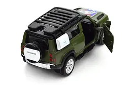 Іграшкова машинка позашляховик Land Rover Defender 110 Шеврони Героїв 25 ОПДБР - мініатюра 3