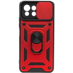 Чохол Ummi Camshield Serge Ring для Xiaomi Mi 11 Lite Червоний / Red