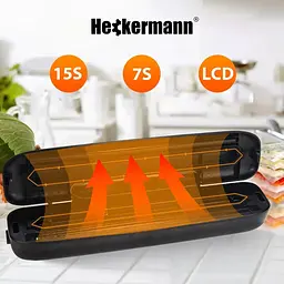 Вакуумний пакувальник Heckermann JL-VS8808 + фольга 20×600 см - мініатюра 2