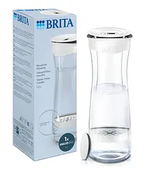 Фільтр-графин Brita 1300 мл біло-графітовий (1020115)