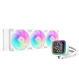Система рідинного охолодження Deepcool LD360 White (R-LD360-WHDMMN-G-1) - мініатюра 1