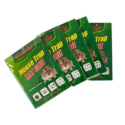 Клейові мишоловки набір 5 штук липка пастка для щурів та мишей Bound Trap