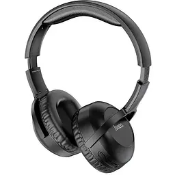 Навушники накладні бездротові Hoco Art sount BT headset W33 до 15 годин чорні - мініатюра 2