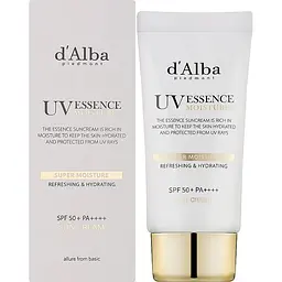 Суперзволожувальний сонцезахисний крем D'Alba Super Moisture Essence Sun Cream з SPF 50+ PA++++ 50 мл