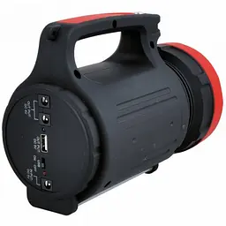 LED прожектор YAJIA YJ 2886 акумуляторний ліхтар з бічною панеллю із зарядним пристроєм Power Bank, 5W LED + 22 SMD LED - мініатюра 5