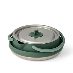 Чайник Sea To Summit Detour Stainless Steel Collapsible Kettle Зелений (1033-STS ACK026011-392001) - мініатюра 3