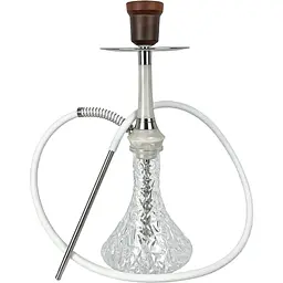 Кальян Optima Silver Shine Craft Crystal Clear - мініатюра 2