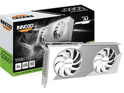 Відеокарта Inno3D GeForce RTX 5060 Ti 8GB TWIN X2 OC WHITE (N506T2-08D7X-193075W) - мініатюра 2
