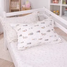Дитяча постільна білизна JUNIOR Poplin Line Kids Animals (2200012796863) - мініатюра 2