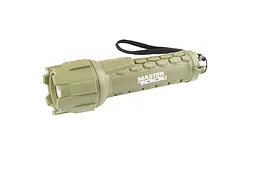 Ліхтар ручний водонепроникний на батарейках 2xAA Mastertool CREE LED компактний ліхтарик для кемпінгу та будинку 180х55 мм 120 Лм захист IP66 Оливковий - мініатюра 3