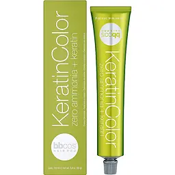 Фарба для волосся BBcos Keratin Color №5/01 світло-попелястий каштановий 100 мл