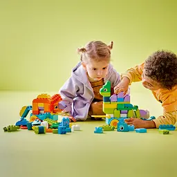 Конструктор LEGO DUPLO Town Динозаври на колесах 3в1 108 деталей (10451) - мініатюра 12