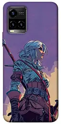 TPU чехол Demsky The witcher ciri для Vivo Y21 / Y33s