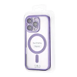 Чохол Ductil Metallic Edge with MagSafe (Protected Camera & Lens) iPhone 16 Pro Deep Purple - мініатюра 2