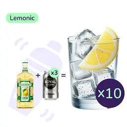 Коктейль Lemonіс (набір інгредієнтів) х10 на основі Becherovka Lemond