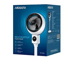 Вентилятор підлоговий Ardesto FNT-C880 50 Вт Білий (iz16887) - мініатюра 7