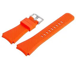 Силіконовий ремінець Primo для годинника Samsung Galaxy Watch 46 мм SM-R800 Orange - мініатюра 2
