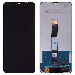 Дисплей для Xiaomi Poco C40, Redmi 10C, чорний, без рамки, High